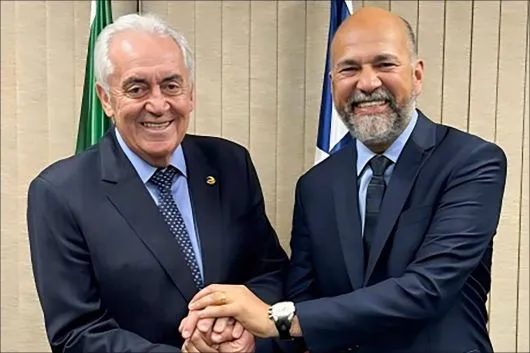 Robério Oliveira se reúne com os senadores Otto Alencar e Ângelo coronel em Brasília e articula futuros investimentos