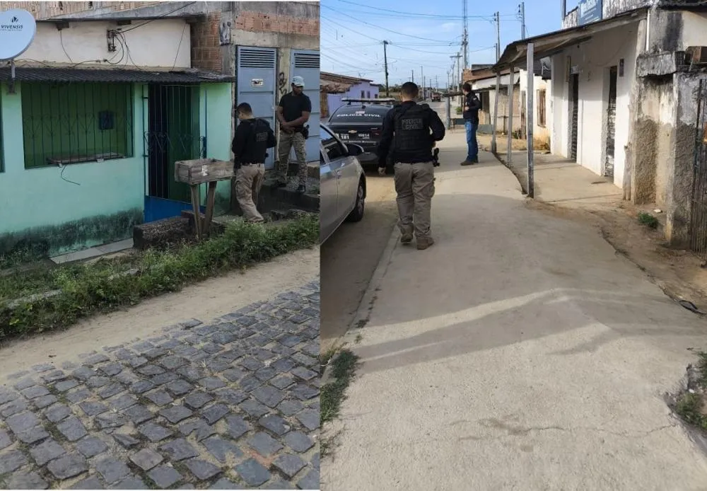 A Polícia Civil e Militar de Itamaraju realiza operação que resulta em prisões e apreensões relacionadas a uma tentativa de homicídio; drogas foram encontradas na ação