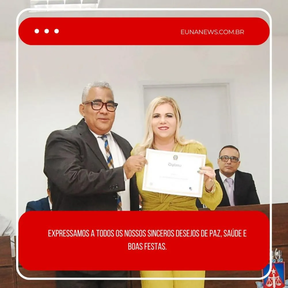 Expressamos a todos os nossos sinceros desejos de paz, saúde e boas festas.