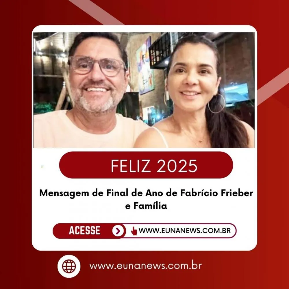 Mensagem de Final de Ano de Fabrício Frieber e Família