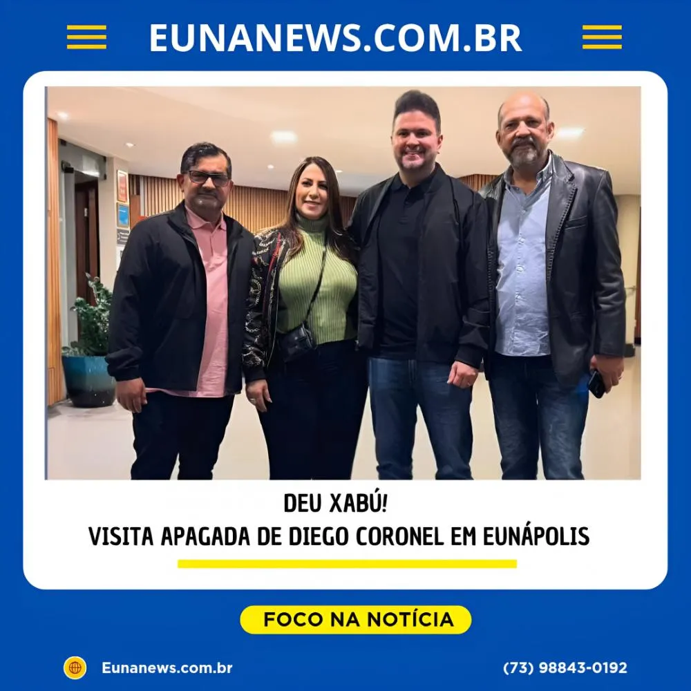 DEU XABÚ! Clima de constrangimento marca visita de Diego Coronel