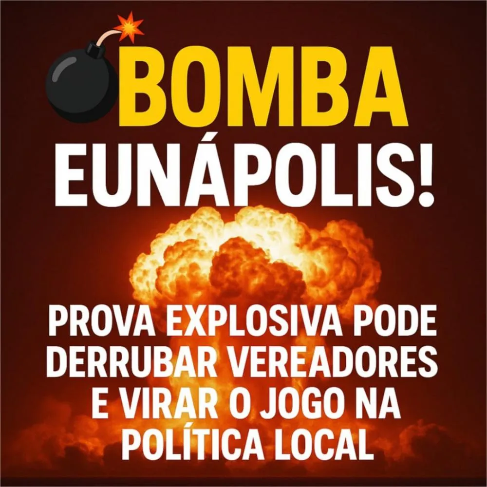 Bomba prestes a explodir na política de Eunápolis!