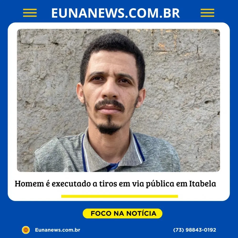 Homem é executado a tiros em via pública em Itabela
