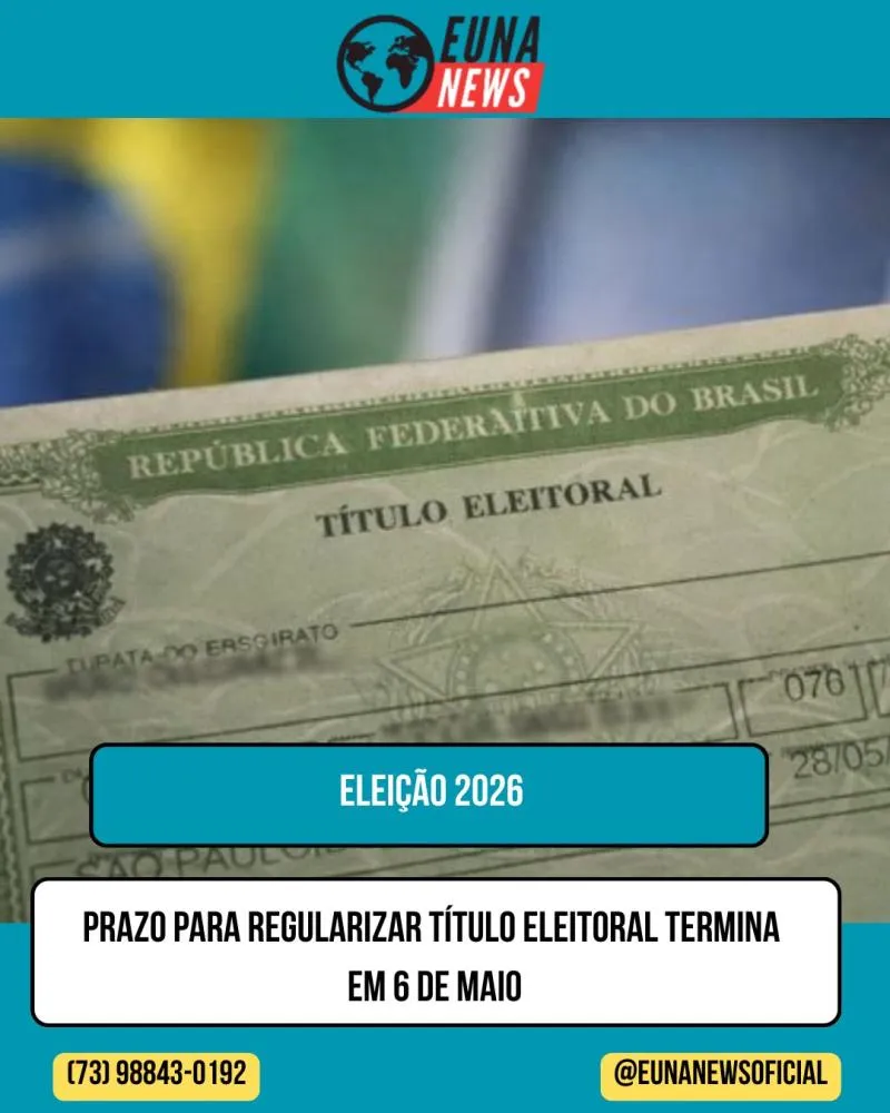 Eleitores com pendências têm até 6 de maio como prazo para regularizar título antes das eleições de 2026