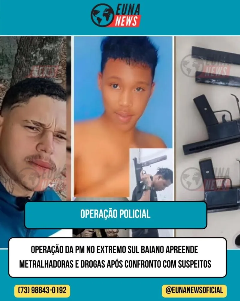 Confronto com a PM deixa dois mortos no sul da Bahia
