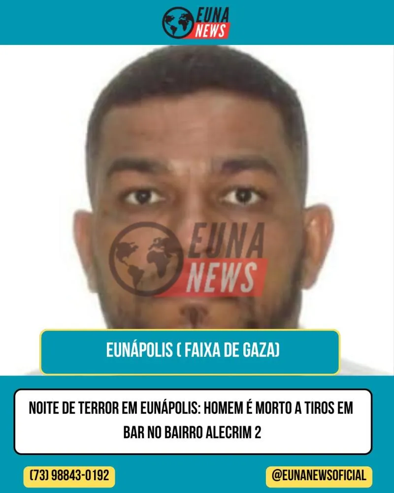 Noite de terror em Eunápolis: homem é morto a tiros em bar no bairro Alecrim 2