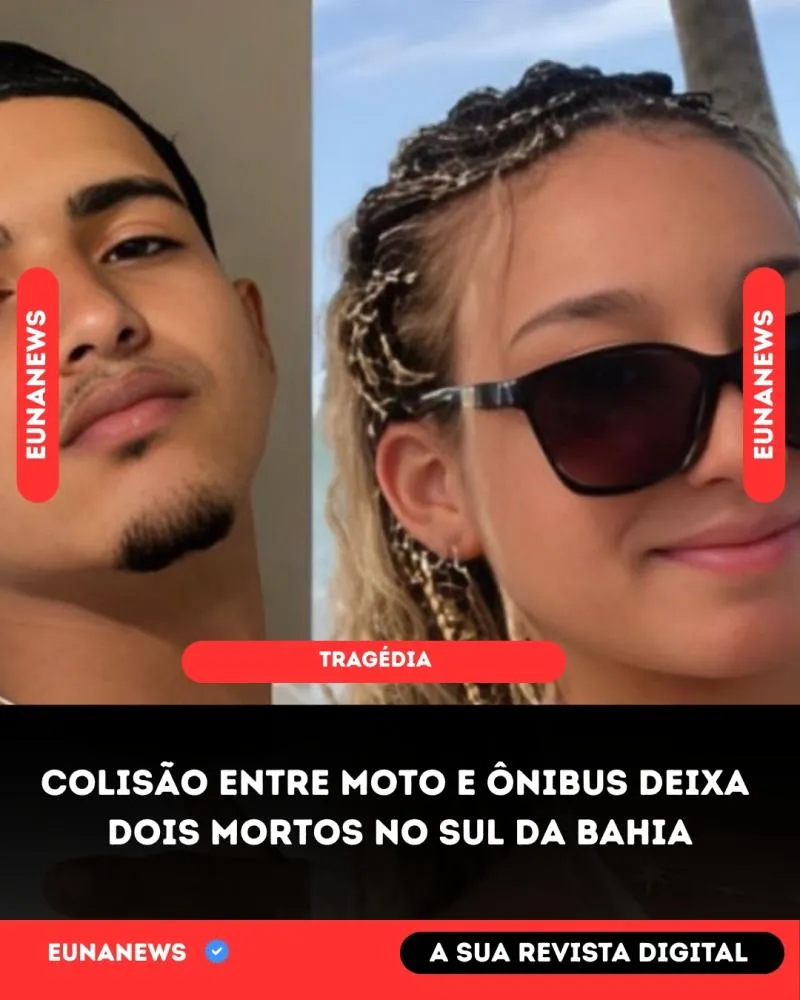 Casal de jovens morre em grave acidente na BA-290, no sul da Bahia