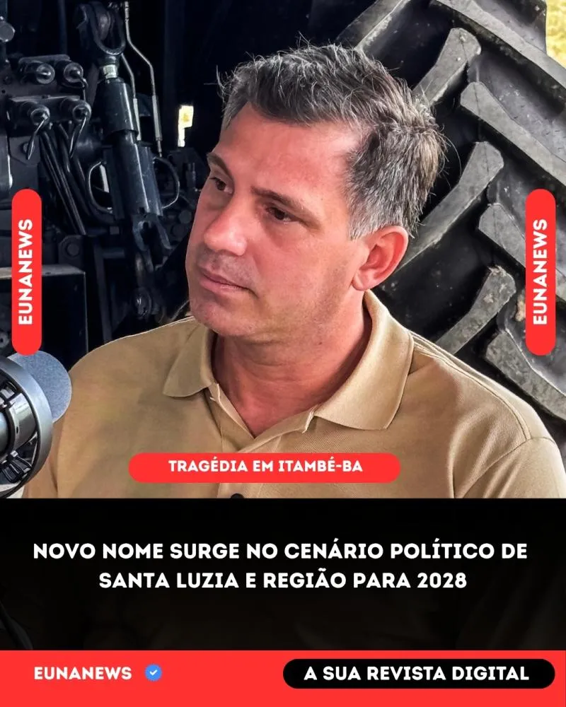Novo nome surge no cenário político de Santa Luzia e região para 2028