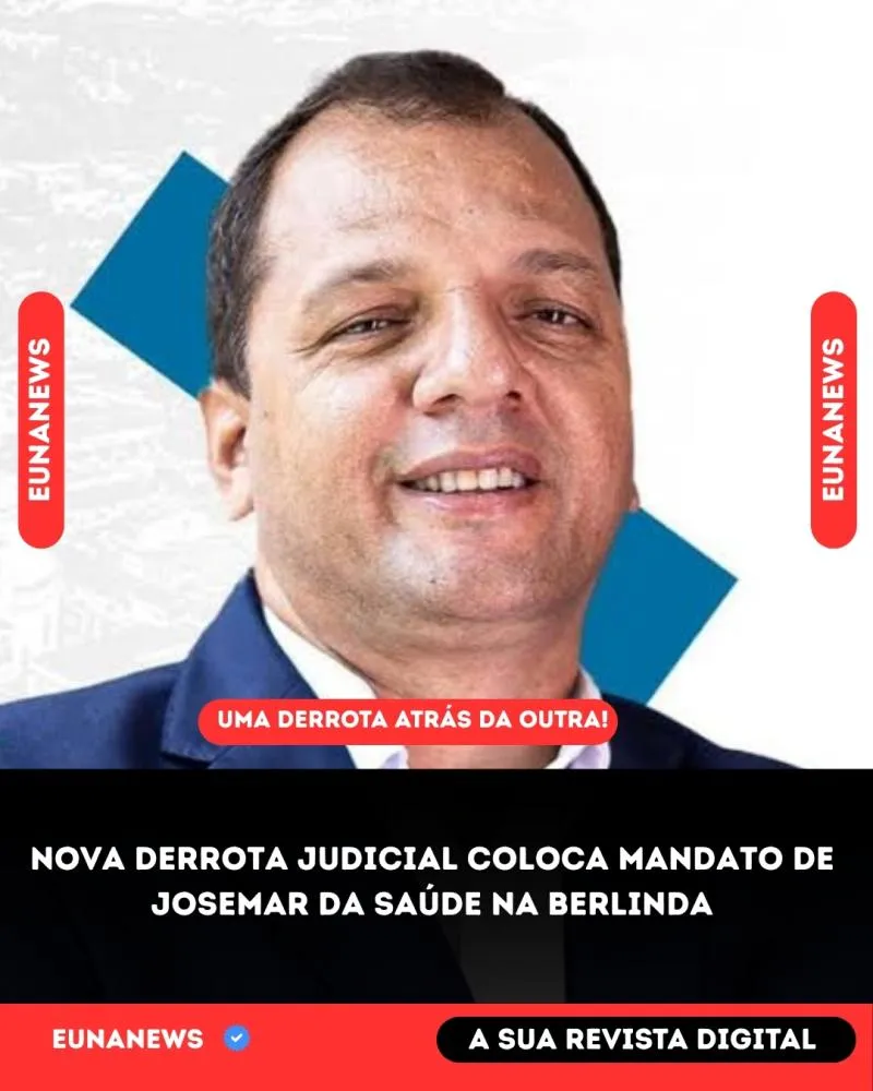 Sequência de derrotas na Justiça amplia pressão e deixa mandato de Josemar da Saúde por um fio