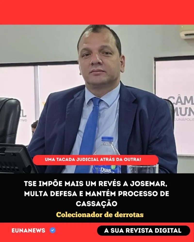 Mais uma derrota de Josemar na Justiça Eleitoral