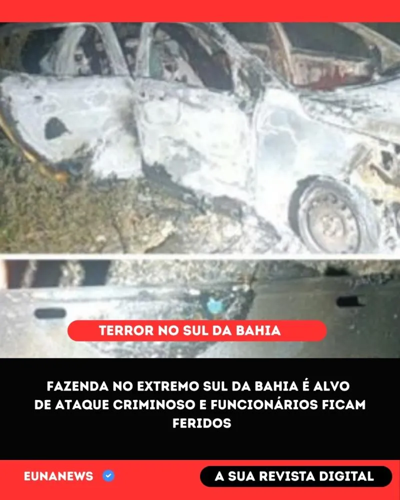 Fazenda entre Porto Seguro e Itabela é alvo de ataque criminoso e funcionários ficam feridos