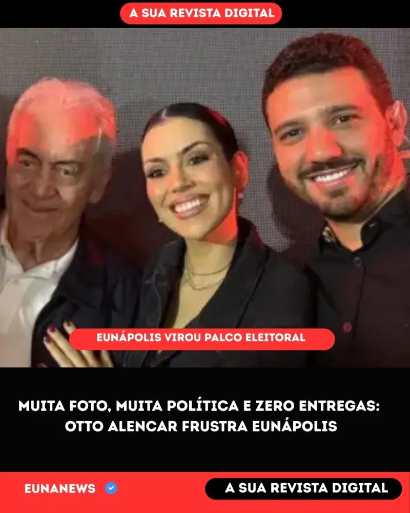 Muita foto, muita política e zero entregas: Otto curtiu a festa, mas não fez a festa do povo
